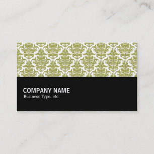 Carte De Visite Mi-chemin 071 - Olive Damask