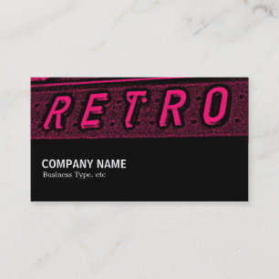 Carte De Visite Mi-chemin 094 - Retro is Darkroom