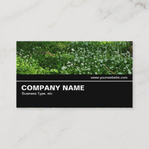 Carte De Visite Mi-chemin V2 026 - Fleurs de bois
