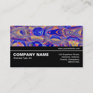 Carte De Visite Mi-chemin V3 010 - Abstrait fractal 061012a