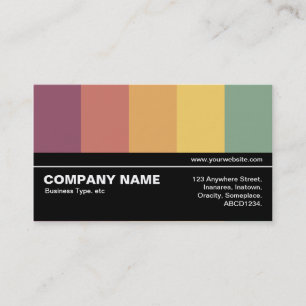 Carte De Visite Mi-chemin V3 04 - Bars couleur