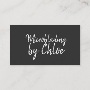 Carte De Visite Micro-lames, sourcils, tatouage, maquillage perman