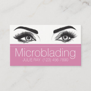 Carte De Visite Microblading, sourcils, tatouage, Maquillage perma