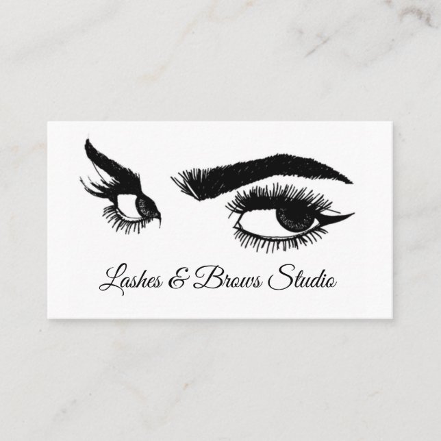 Carte De Visite Microblading, sourcils, tatouage, Maquillage perma (Devant)