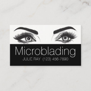 Carte De Visite Microblading, sourcils, tatouage, Maquillage perma
