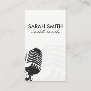 Carte De Visite Microphone
