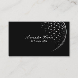 Carte De Visite Microphone