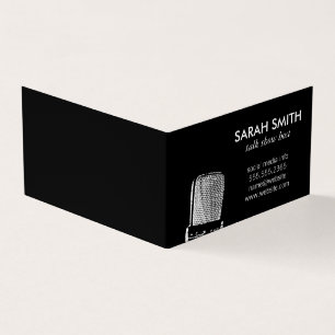Carte De Visite Microphone / Animation