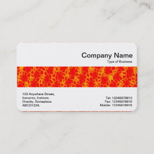 Carte De Visite Middle Band - The Orange Crunch