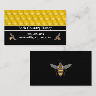 Carte De Visite Miel Bee