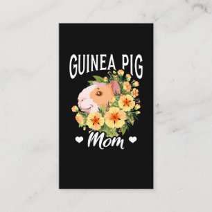 Carte De Visite Mignonne Guinea Pig Mom