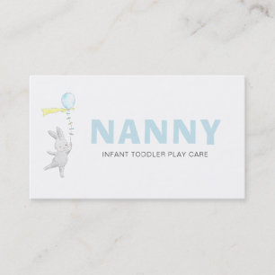 Carte De Visite *~* Mignonne Lapin Lapin Nanny