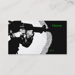 Carte de visite militaire