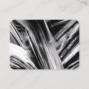 Carte De Visite Mineur monochrome : Art noir et blanc