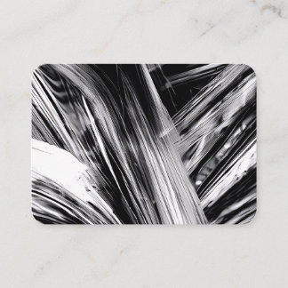Carte De Visite Mineur monochrome : Art noir et blanc
