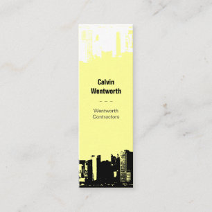 Carte De Visite Mini 1 Haut 1 Bas Centre-Ville