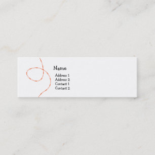 Carte De Visite Mini Abeille de Buzzy