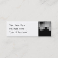 Abrégé sur onde rectangulaire. Noir et gris