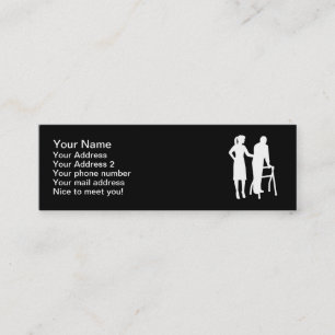 Carte De Visite Mini Aides de carrière