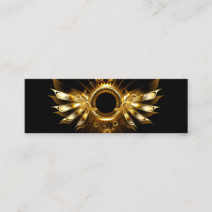 Carte De Visite Mini Ailes de Steampunk