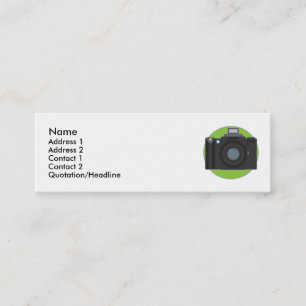 Carte De Visite Mini Appareil-photo