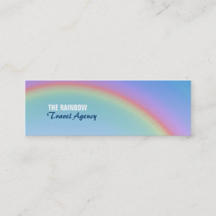 Carte De Visite Mini Arc-en-ciel