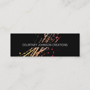 Carte De Visite Mini Artistique expressif