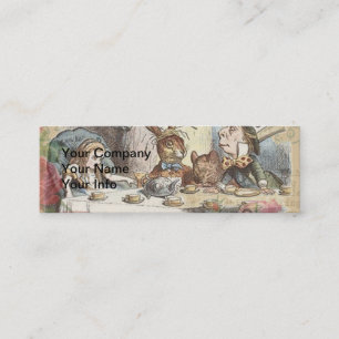 Carte De Visite Mini Aventures d'Alice au pays des merveilles Art de la