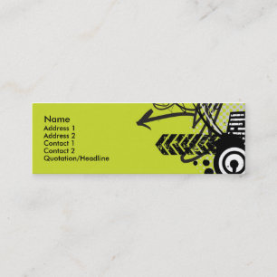 Carte De Visite Mini b-carte-urbain maigre