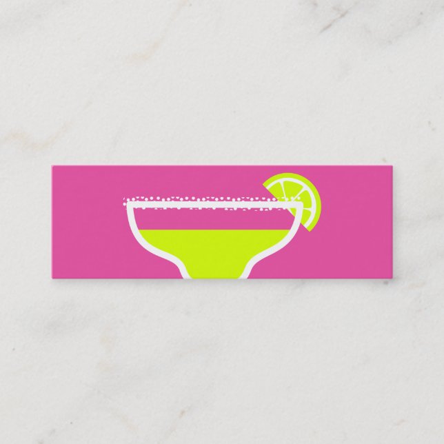 Carte De Visite Mini Barman (Devant)