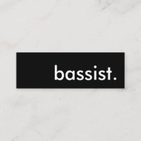 bassiste.