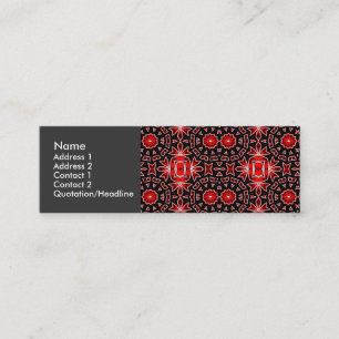 Carte De Visite Mini Bijoux précieux