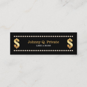 Carte De Visite Mini Boss Bling VIP