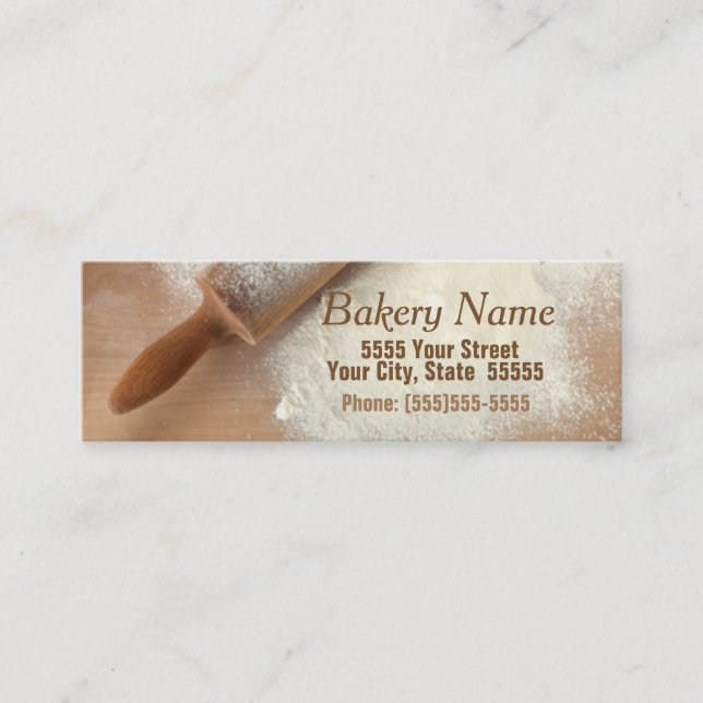 Carte De Visite Mini Boulangerie/carte de visite modernes de Catering (Devant)