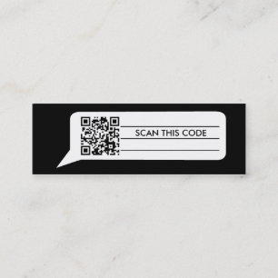 Carte De Visite Mini Bulle comique