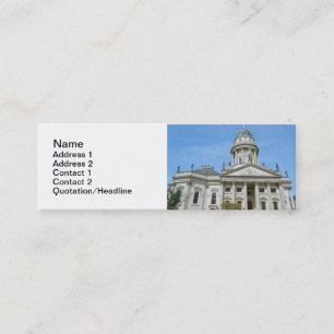 Carte De Visite Mini Cathédrale française à Berlin