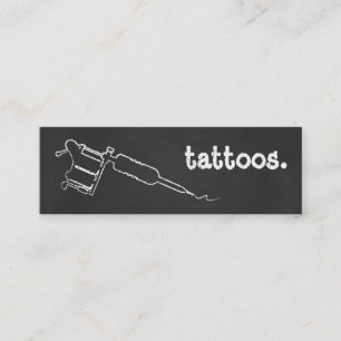 CARTE DE VISITE MINI CHALK TATOO