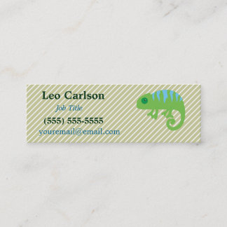Carte De Visite Mini Chameleon