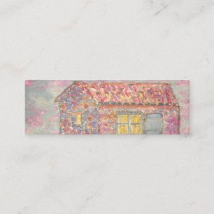 Carte De Visite Mini Champs Provence House et Lavender