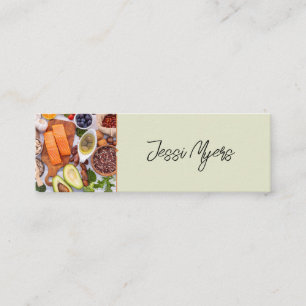 Carte De Visite Mini Chef/Foodie/Recettes/Carte de visite des médias so