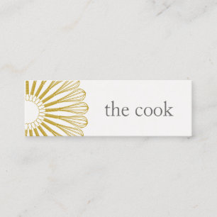 Carte De Visite Mini Chef Personnel Restauration Whisk Restauration mod