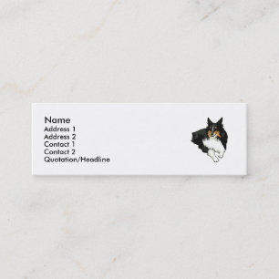 Carte De Visite Mini Chien de berger de Shetland