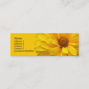 Carte De Visite Mini Chrysanthème