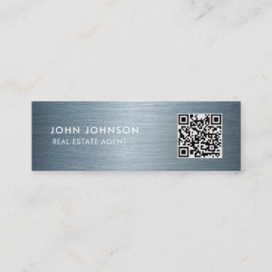 Carte de visite mini Code QR