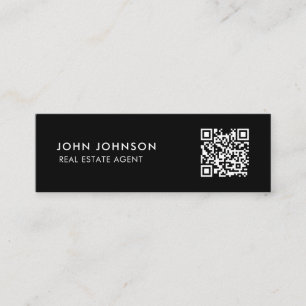 Carte de visite mini Code QR