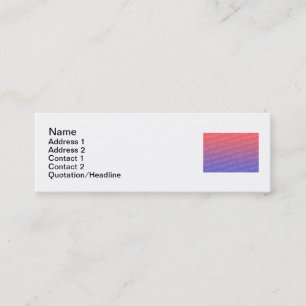 Carte De Visite Mini Concevez votre propre