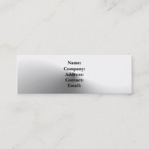 Carte De Visite Mini Contemporain