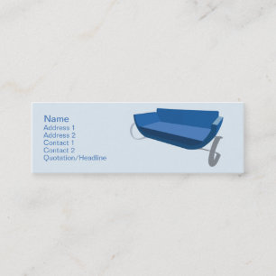 Carte De Visite Mini Couch - Skinny