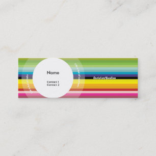 CARTE DE VISITE MINI COULEUR
