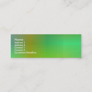 Carte De Visite Mini Couleur Dusky II